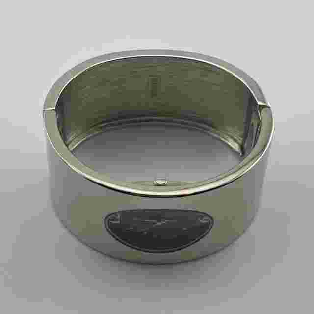 Candie's Watch Womens 30mm Case Bangle Band Quartz Three Hands Oval