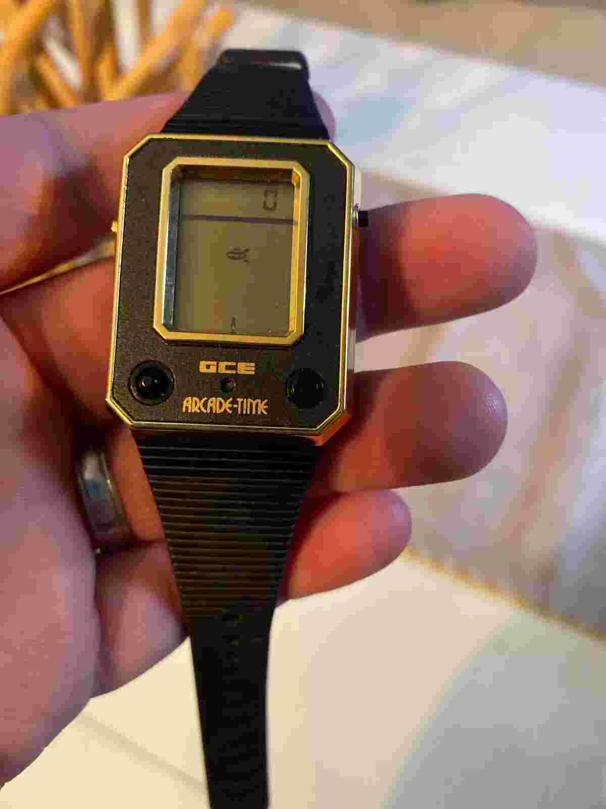 GCE Game Time - Wristwatch 1981 ( Rare )