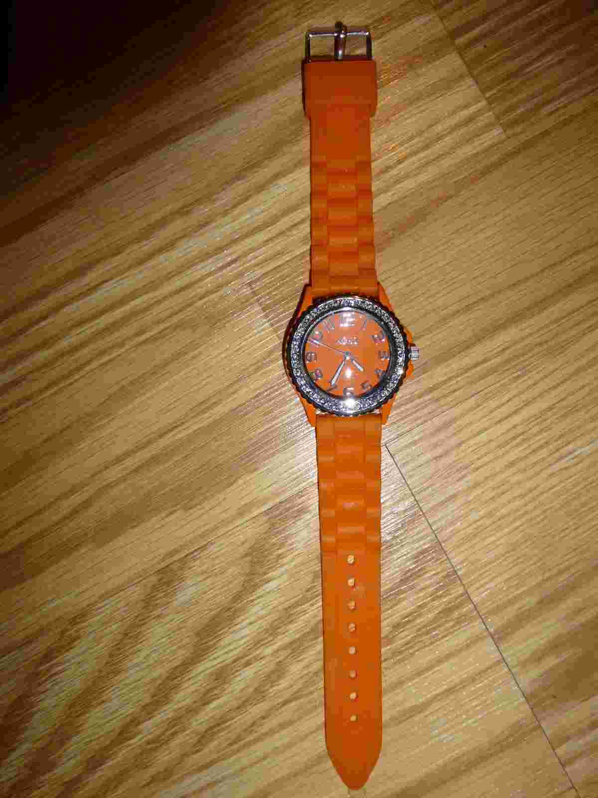 Ladies XOXO Orange Watch - New