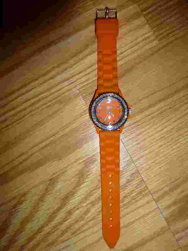 Ladies XOXO Orange Watch - New