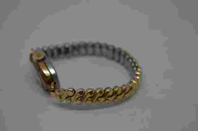Birks Ladies Watch Wristwatch Vtg Gold Tone Staybrite Back Partly Working