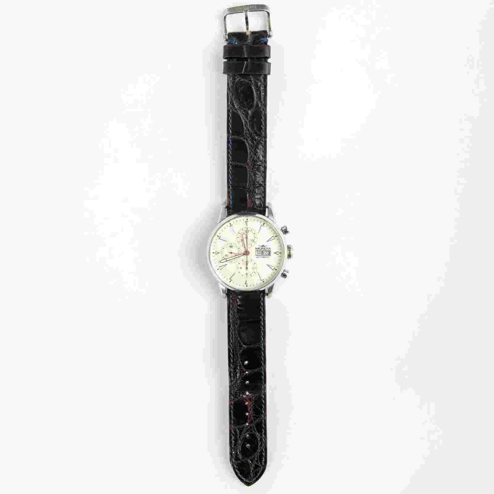 Mondia Automatic Watch – A Timepiece with Venetian Soul & Tom Ford Leather Strap