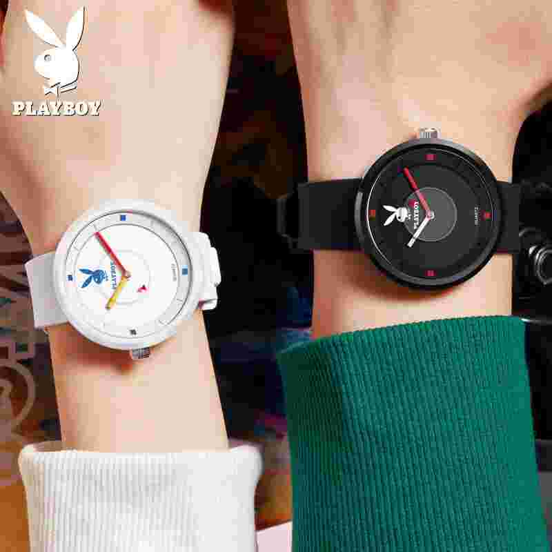 Playboy Brand Watch Quartz Watch Student's Watch Fashion Couple Watch