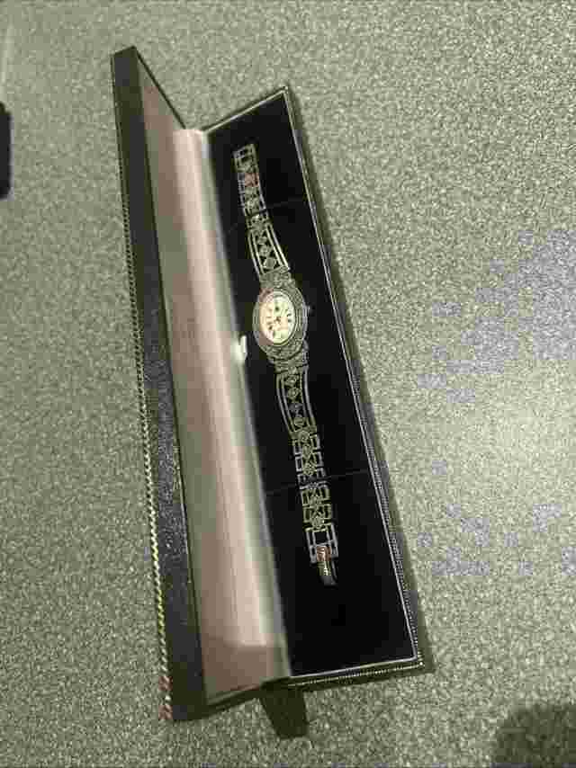 Very Rare Brooks & Bentley 925 Sterling Silver Ladies Watch Boxed