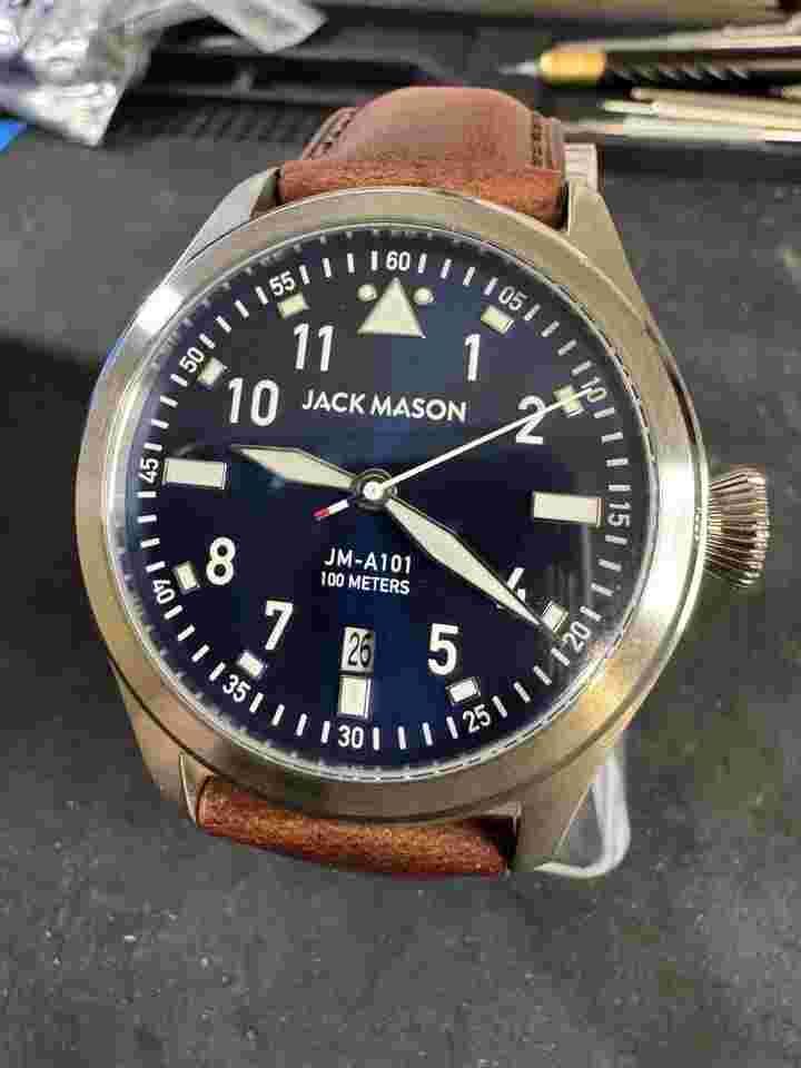 Jack Mason Watch JM-A101 Blue Flieger