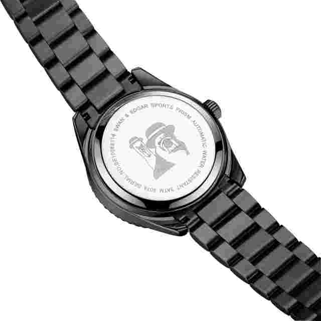 Lim Ed Swan & Edgar Hand Assembled Sports Prism Automatic Black SE01052 NIB