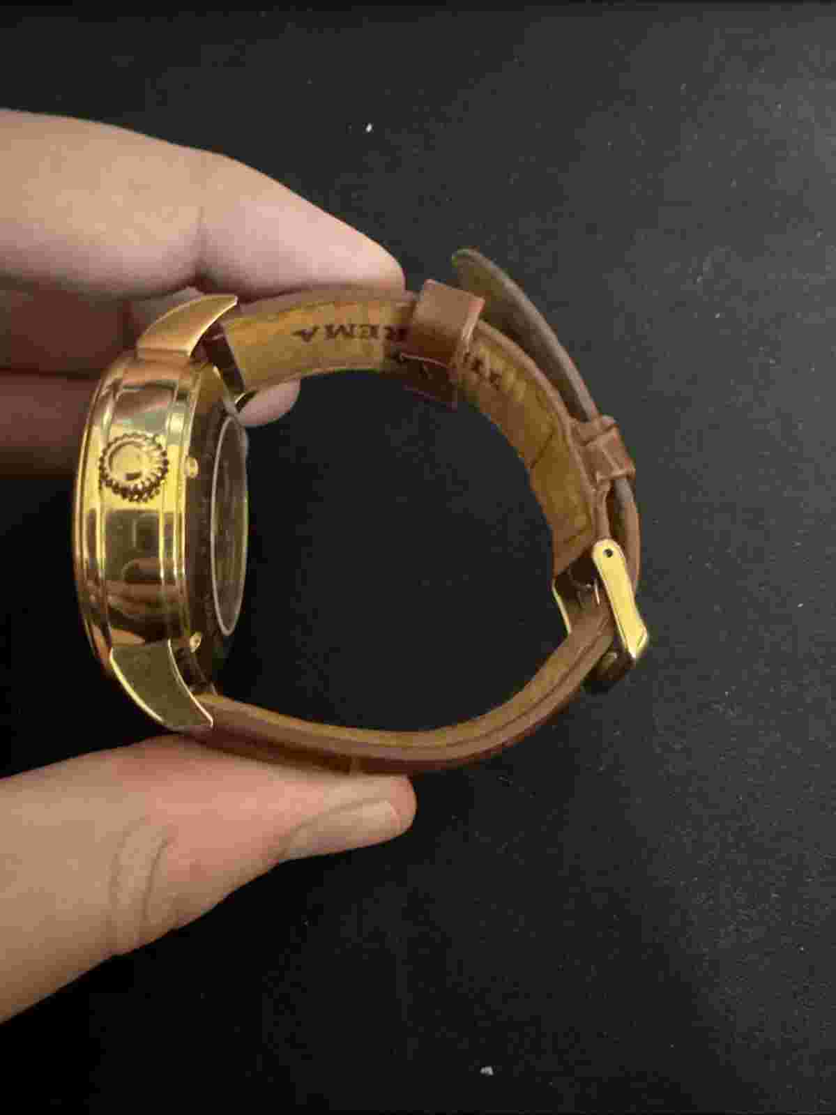 Theorema GM-111 Gold Plated Stainless Steel Automatic Watch