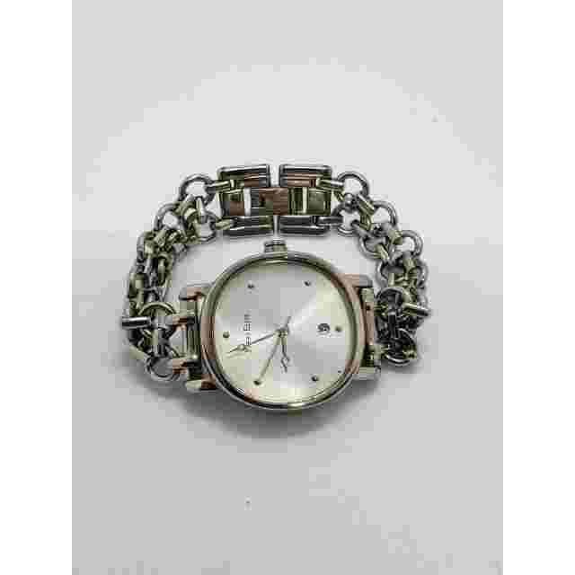 Perry Ellis women's watch. PEL0007. White iridescent face. Calendar date on face
