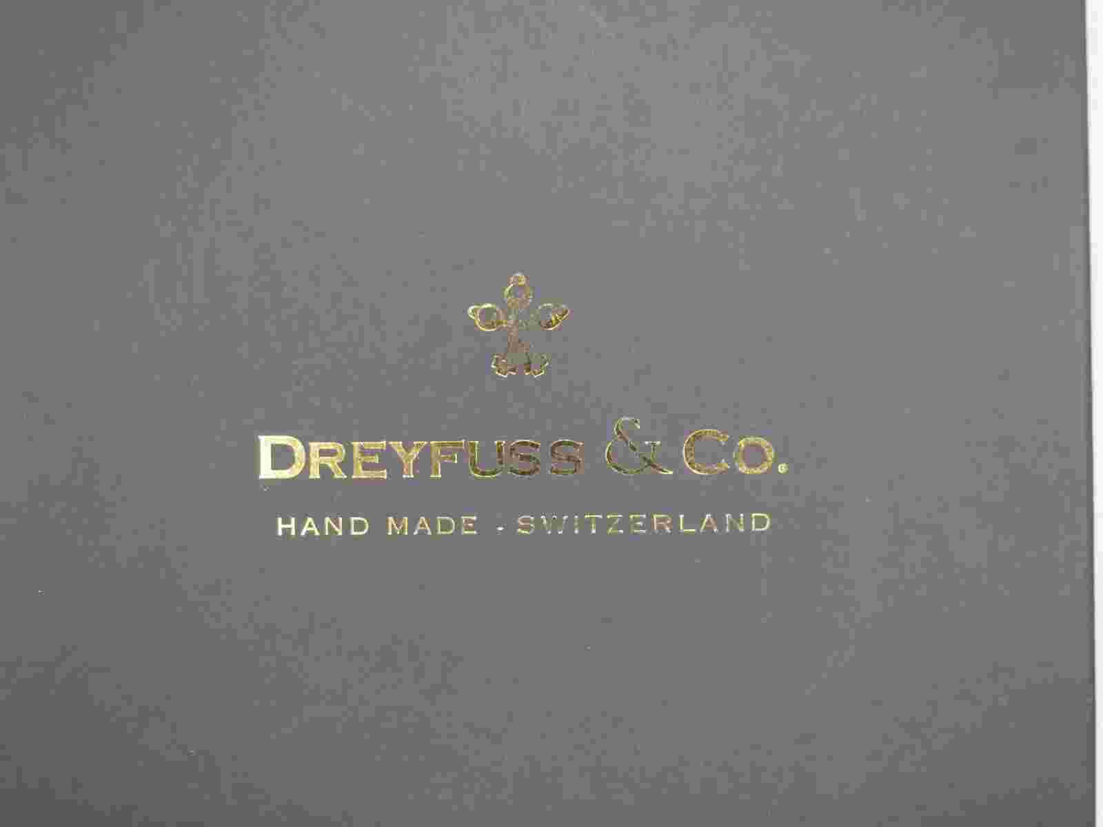 Beautiful Gent Dreyfuss and Co 1946 Watch in super condition with original Box