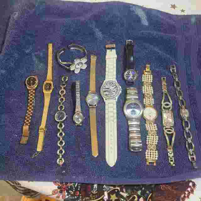 Watches Lot Ladies Cenere Watch With Beads + Kenneth Cole + Xavier+ Disney+ Coke
