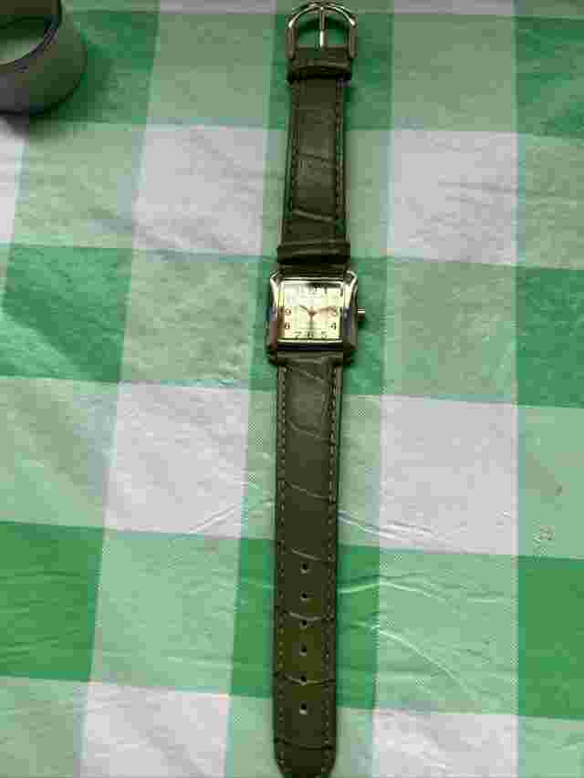 Minicci Green Faux Leather Band Women’s Quartz Watch