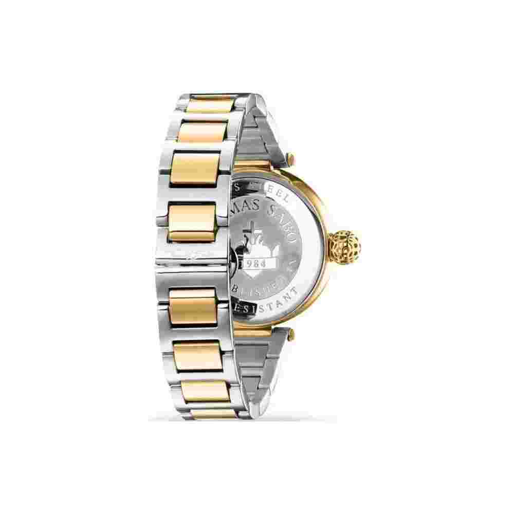 Thomas Sabo Women's Karma Yellow Gold & Stainless Steel Watch WA0299-219-202