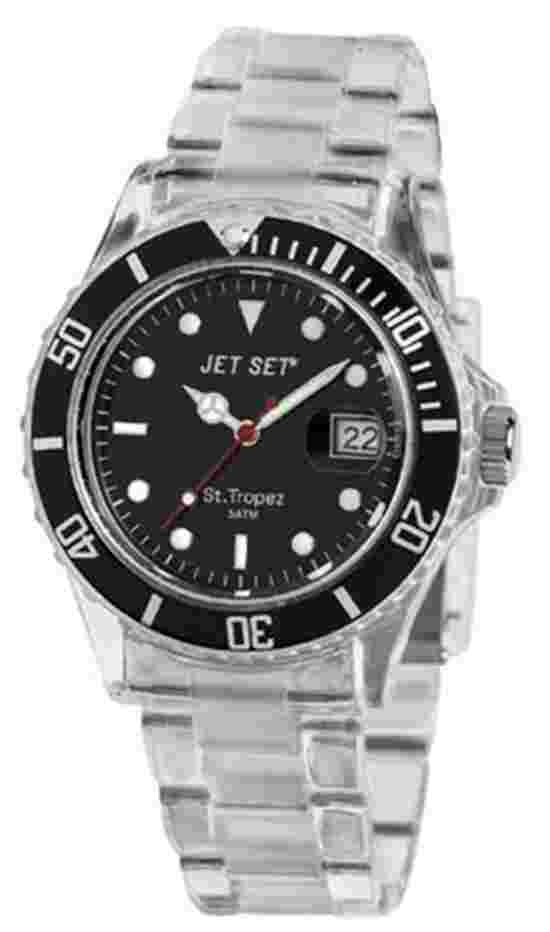Men's Wristwatch Jet Set Men's Watch Polycarbonate New Boxed #069