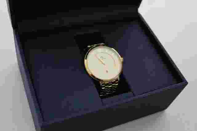 Porsamo Bleu Antonia Gold Watch - Never Worn - RRP USD $1200