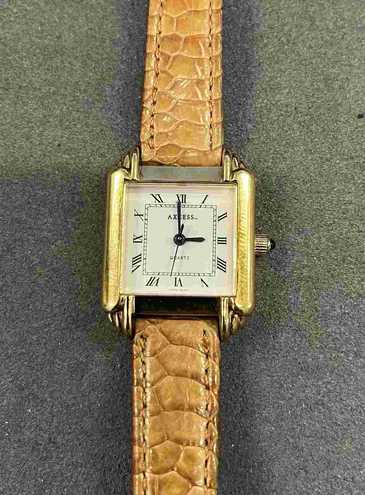 Axcess Ladies Quartz Watch. New Battery