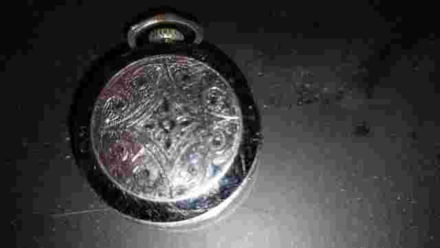 Vintage Rouan De Luxe Pendant Watch Antimagnetic SILVER Tone AS IS