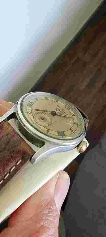 Vintage J W Benson Tropical Men's Watch Aquatite Case