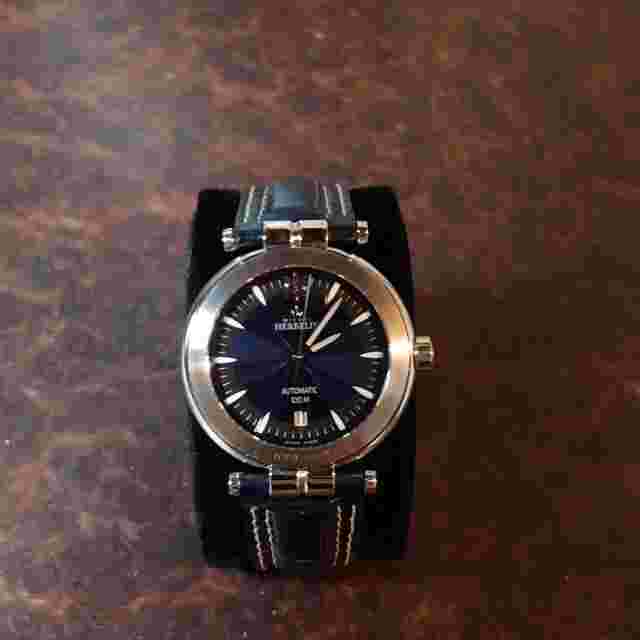 Michel Herbelin Newport Yacht Club Ref 1666 / Bla Stainless Steel 40mm