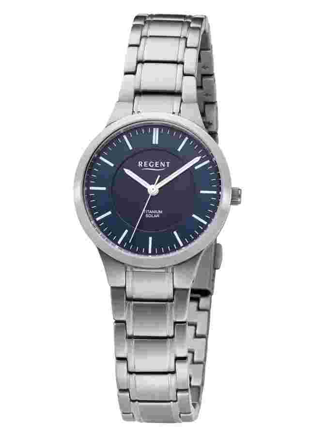 Regent BA-712 Voll-Titan Solar 1 3/16in Women's Watch Hypoallergenic