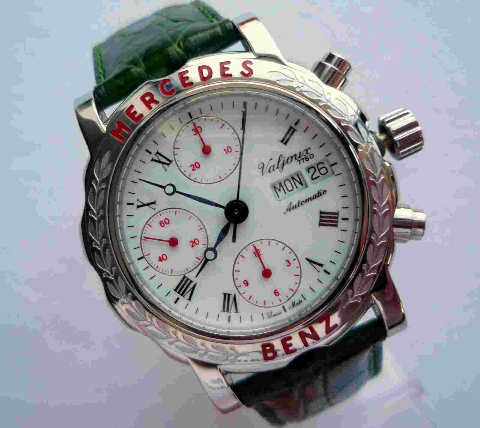 Mercedes Benz Classic Car Accessory Luxury Lifestyle Automatic Chronograph Watch