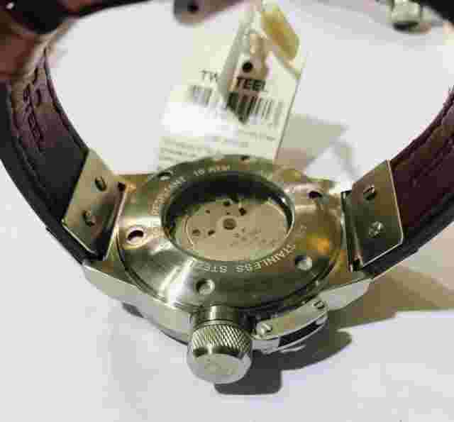 NEW Authentic TWS CS25 Box/Papers 45MM BLACK DIAL AUTO