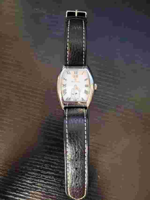 ️‍🔥RARE Louis Bolle 49037 'Agent' Automatic Tonneau Men's Watch