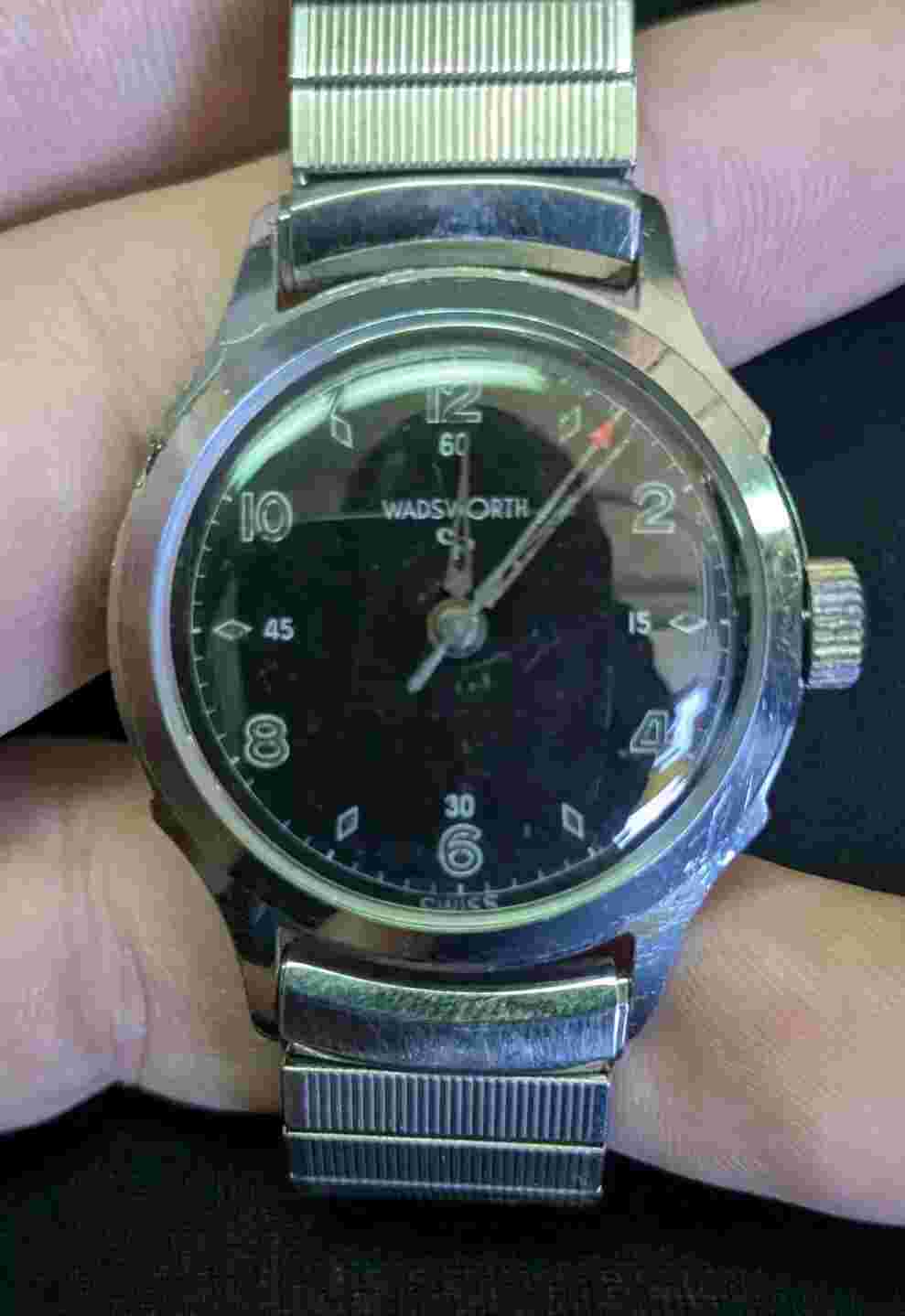 Vintage Men's Wadsworth 17 Jewel Watch