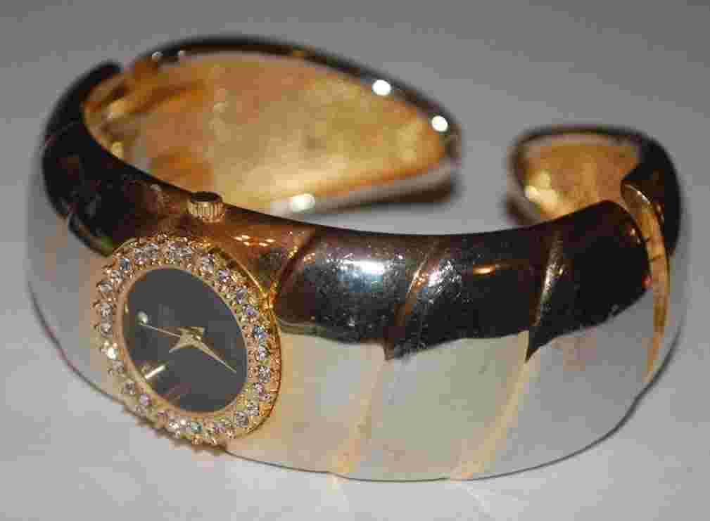 VINTAGE PARK LANE QUARTZ JAPAN MVT LADIES BRACELET-WATCH