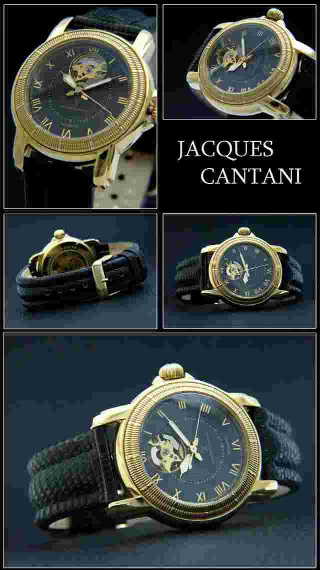 Automatic Men's Watch Jacques Cantani Stainless Steel Kal. Eta 2824-2 Swiss Made