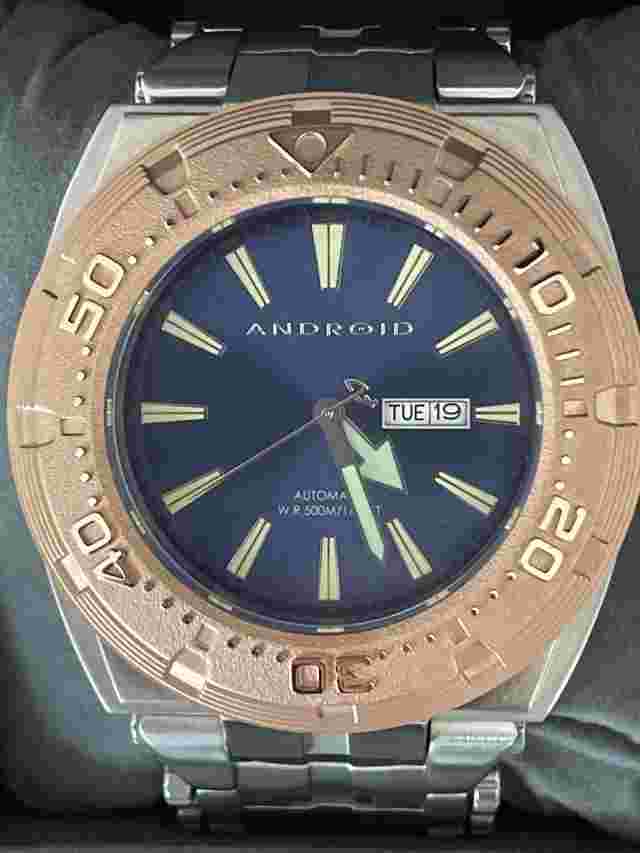 Android (AD757) Millipede Rare 55mm Version Watch Automatic Mens Watch