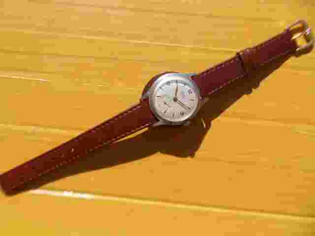 Vintage SWISS Eska 17 Jewels Manual Men's Watch,sub second