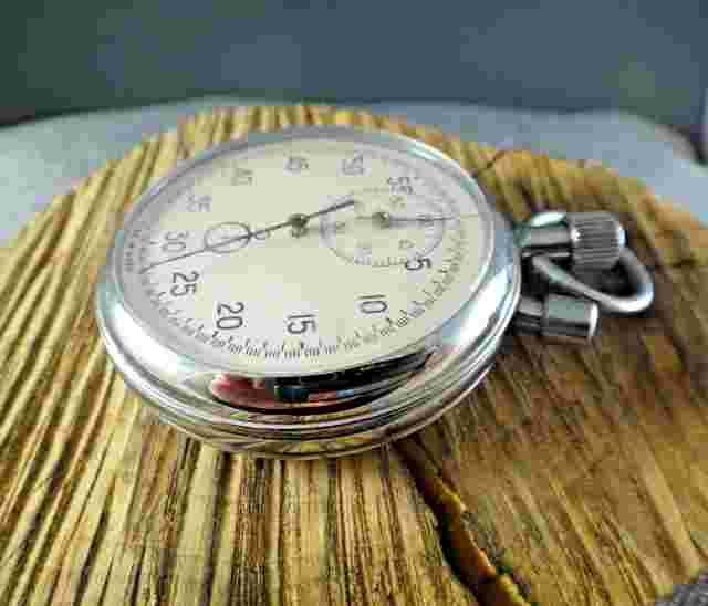Stop watch  Split Stopwatch Chronometer Mechanical Soviet Union USSR