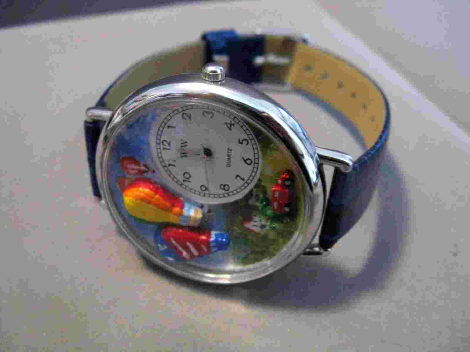 Whimsical Watches (Previous Generation) Ballooning Silver Finish NOS in Box