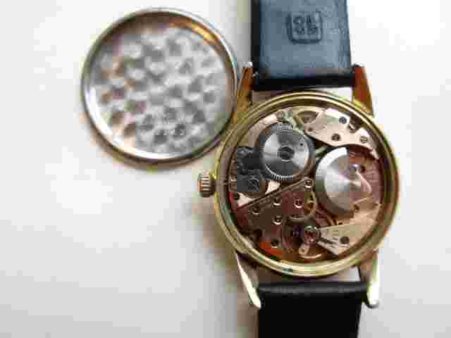 Buren Slender micro rotor automatic BAA cal. 1000 Swiss watch - running