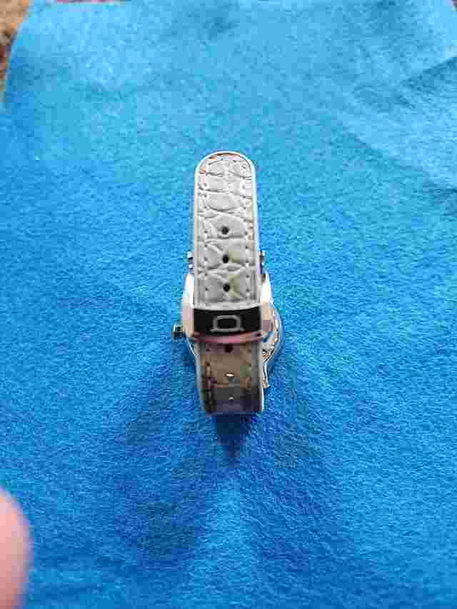 Noa Ladies 1675-Id-002 Automatic Blue Diamond Hour Markers