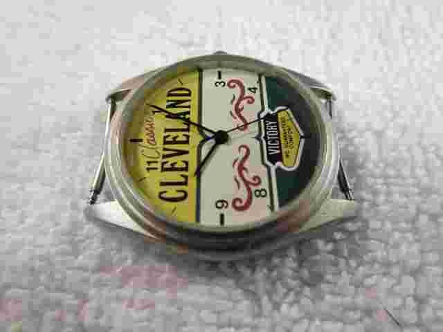 Cleveland Classic Victory Watch We Guarantee Comfort Rare 160-54-11