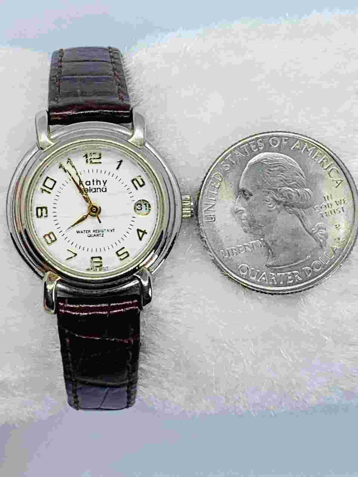 Vintage KATHY IRELAND Quartz Watch Bracelet WORKS KEEPS GOOD TIME New Battery