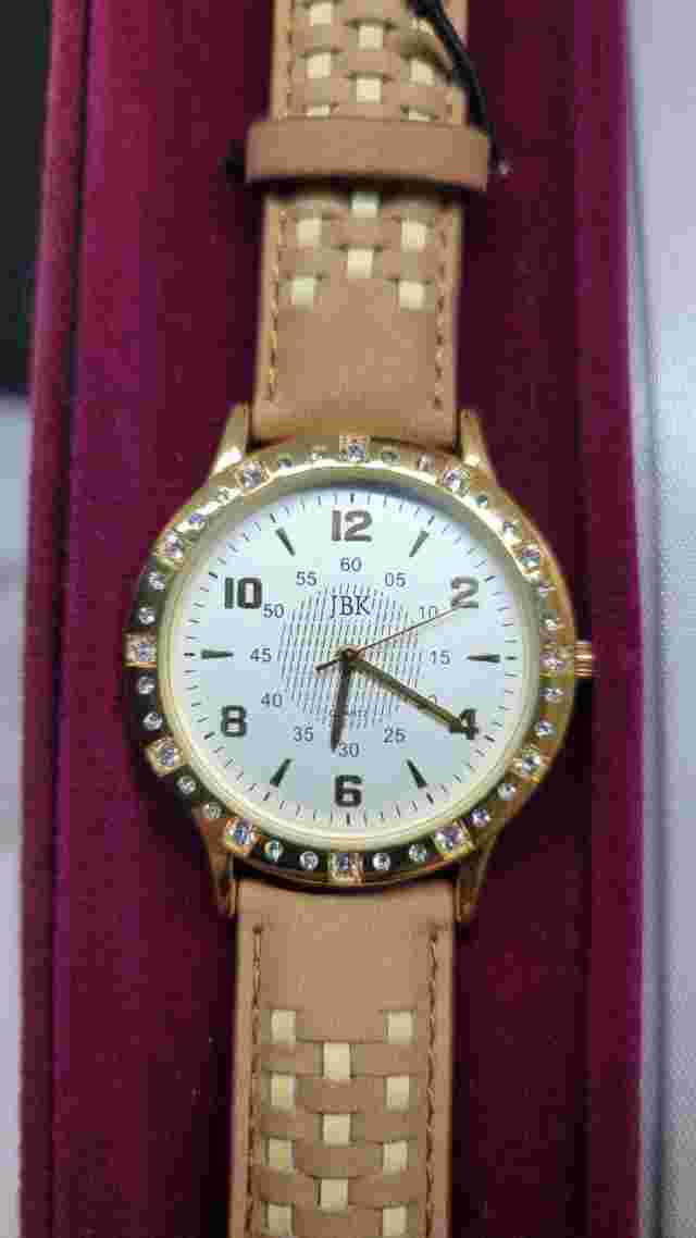 Camrose &  Kross Jacqueline Kennedy JBK Collection - Quartz Watch Brown Leather