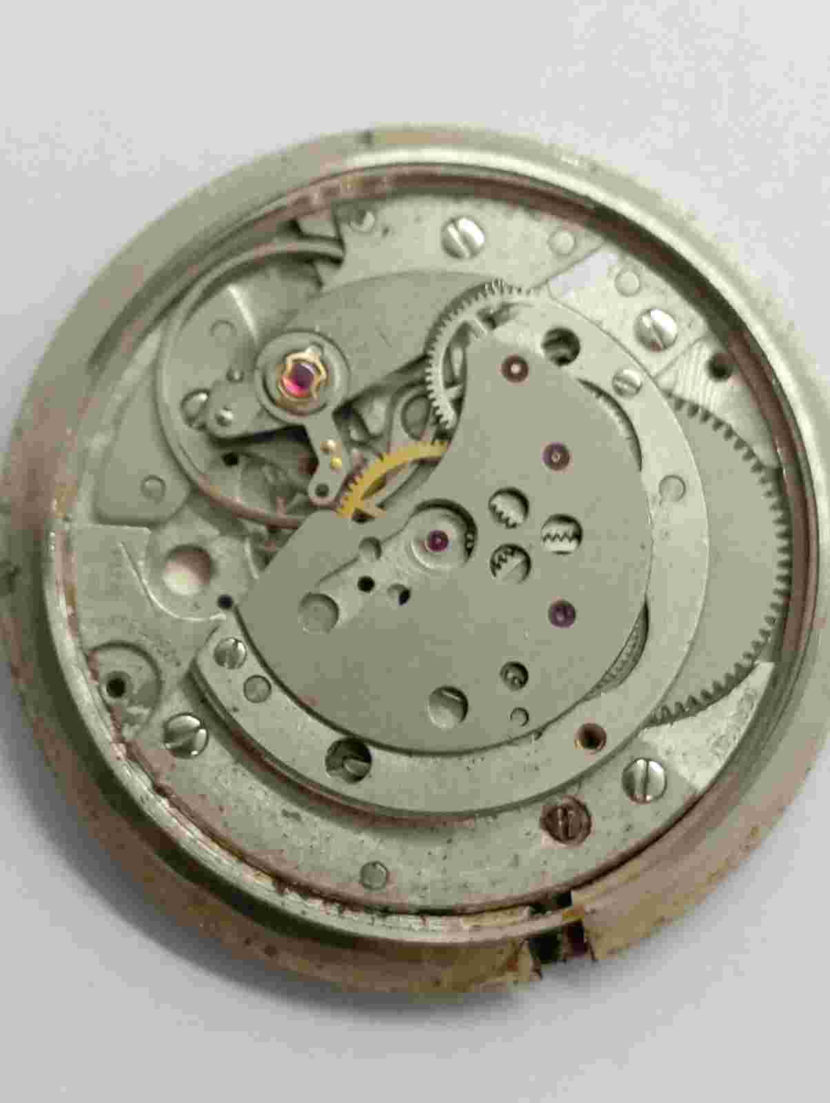 Vintage Provita Automatic Watch Movement Germany Cal. PUW 1260 Good Balance READ