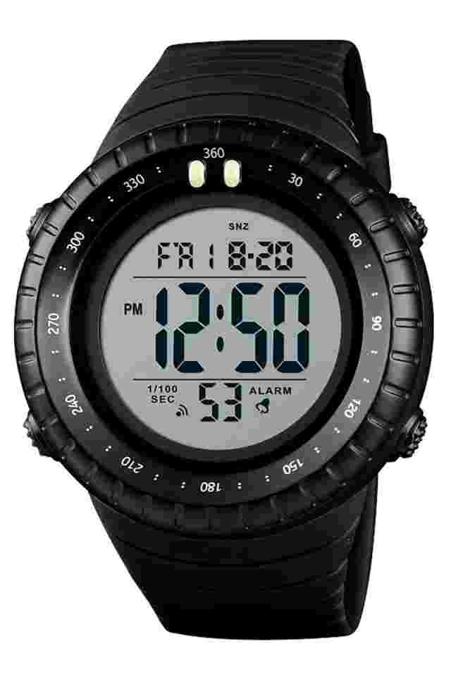 AQUAFORCE Multi Function Digital Watch with Flashlight 50M Water Resistant
