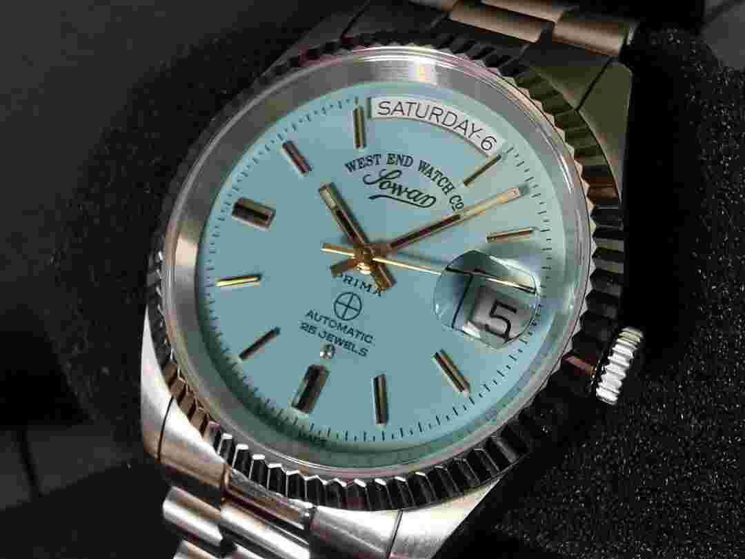 West End Co. 6828.10.3337Y2 TURQUOISE Blue Dial Ltd. Classic Auto Unisex Watch