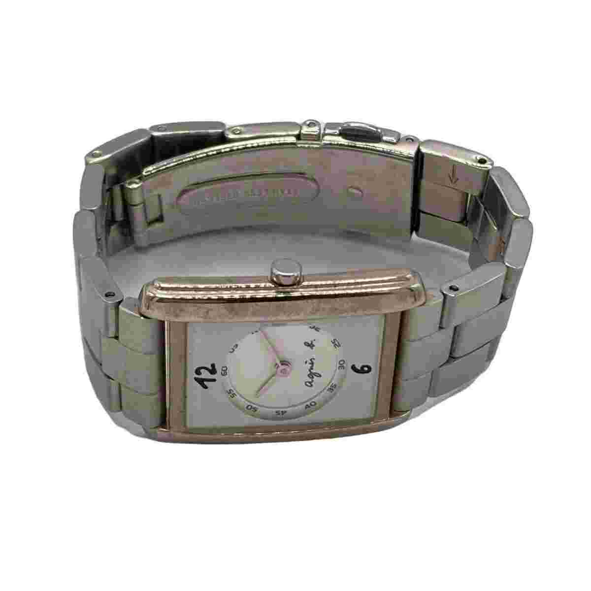 Auth agnes b - V700-5J40 171115 Silver Women's Wrist Watch