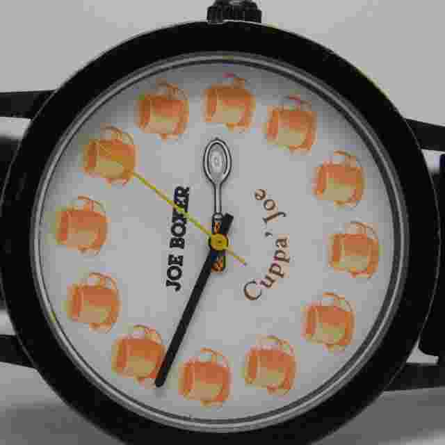 JOE BOXER Cuppa Joe Quartz Analog Unisex Watch New Battery Needs a new Band