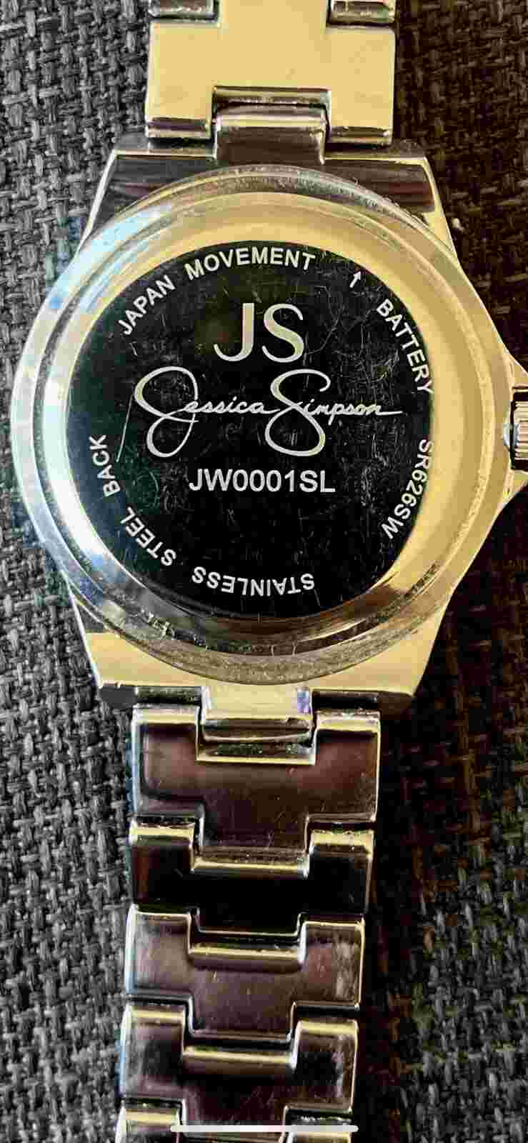 Women's Watch. Jessica Simpson JW0001SL Stainless Steel Quartz 36mm