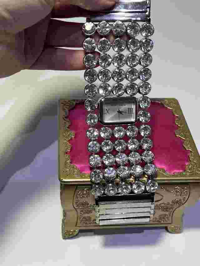 Betsey Johnson Watch Crystal Strap