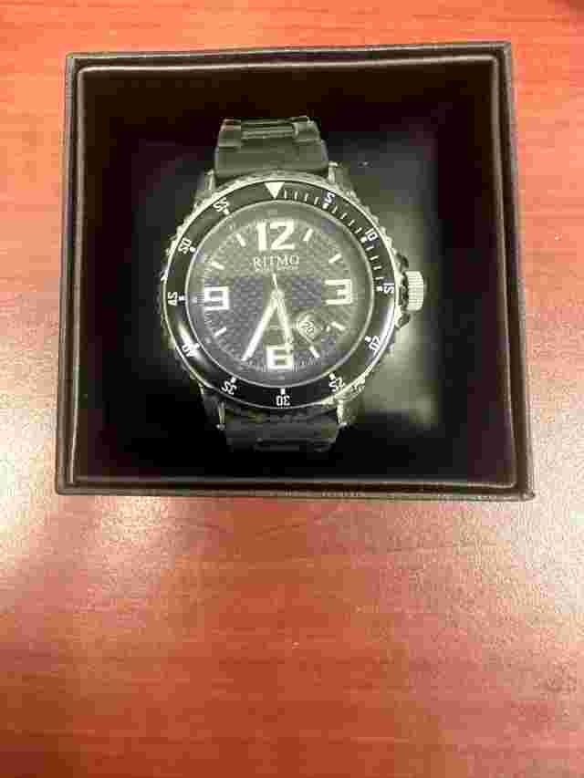 Ritmo MVNDO Automatic Men's Watch 311-1 Carbon Hercules Mint!