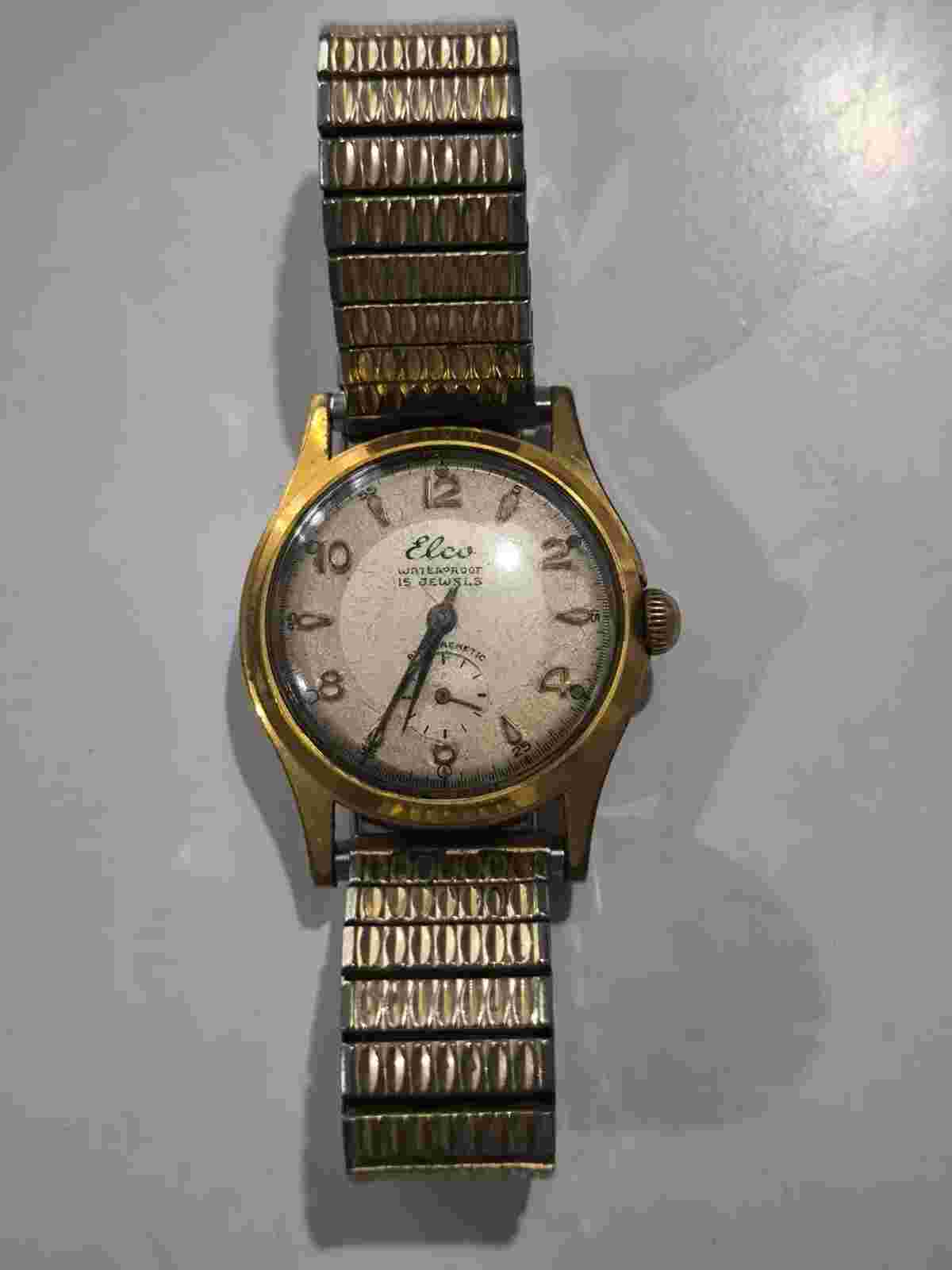 Elco Vintage Men's Watch Working