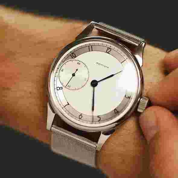 Gorgeous Rare Molnija Watch Wrist Men's Mechanical USSR Soviet Style Perfect Gif
