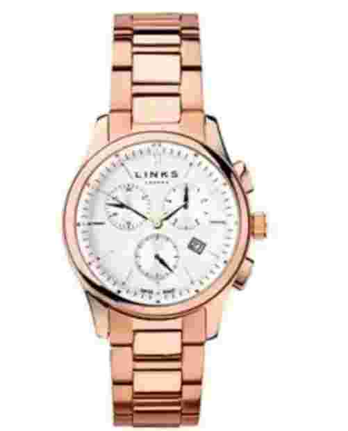 Links of London Regent Chronograph Rose Gold Mens Watch 6020.1160