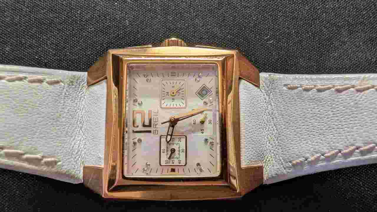 Breil Milano Ladies Analog Watch White Buckle Band Water Resistant